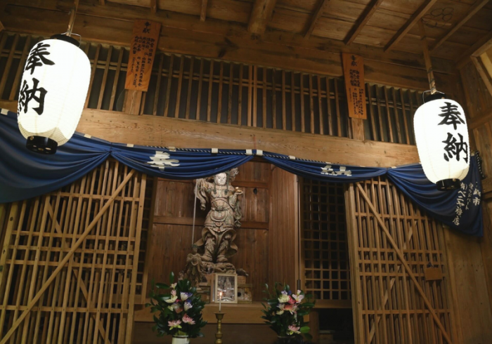 木造山路毘沙門天立像-1年に一度しか見られない富と幸福の神｜西都ゆるなび